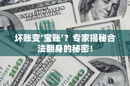 武汉坏账变‘宝账’？专家揭秘合法翻身的秘密！