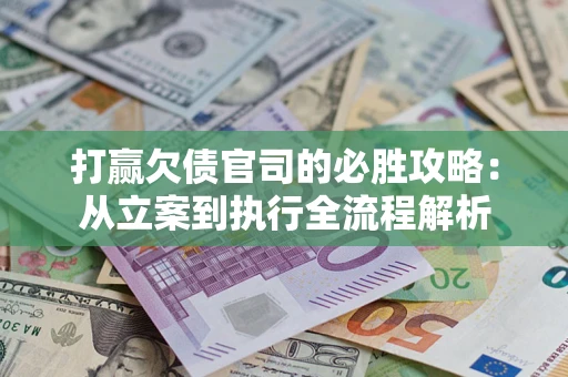 武汉打赢欠债官司的必胜攻略：从立案到执行全流程解析