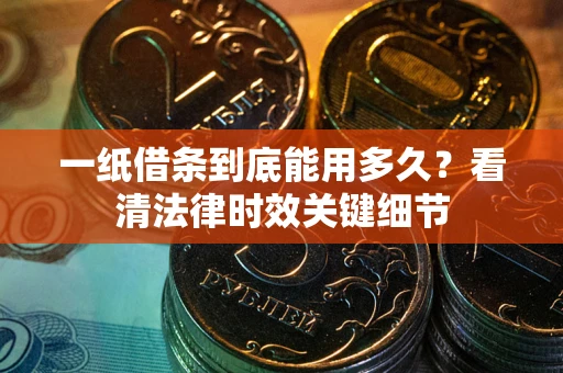武汉一纸借条到底能用多久？看清法律时效关键细节